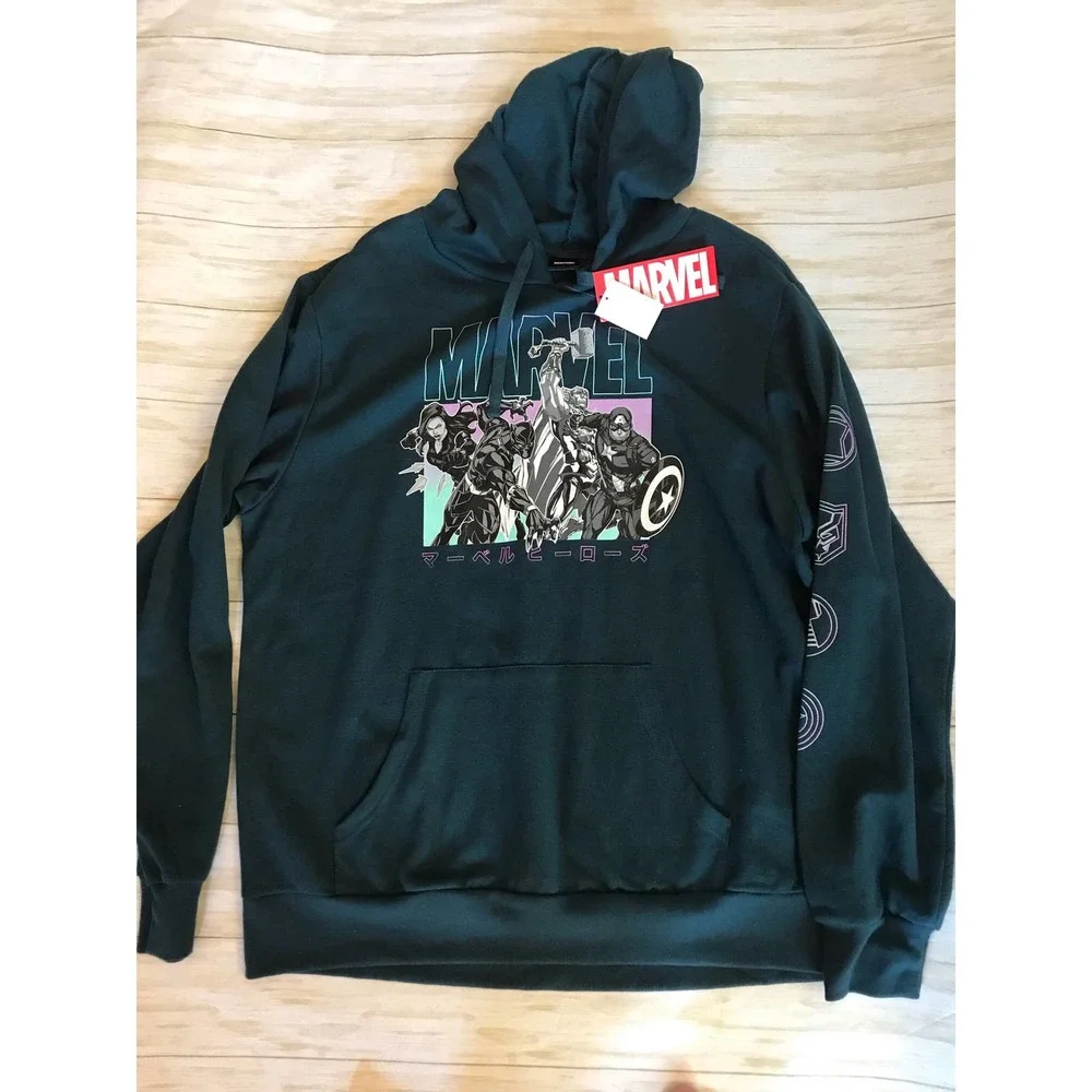 Mad Engine The Averngers “Marvel Heroes” Pullover Hoodie Size XL - Picture 1 of 7
